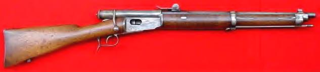 Mousqueton Vetterli pour garde-frontière Mle 1878