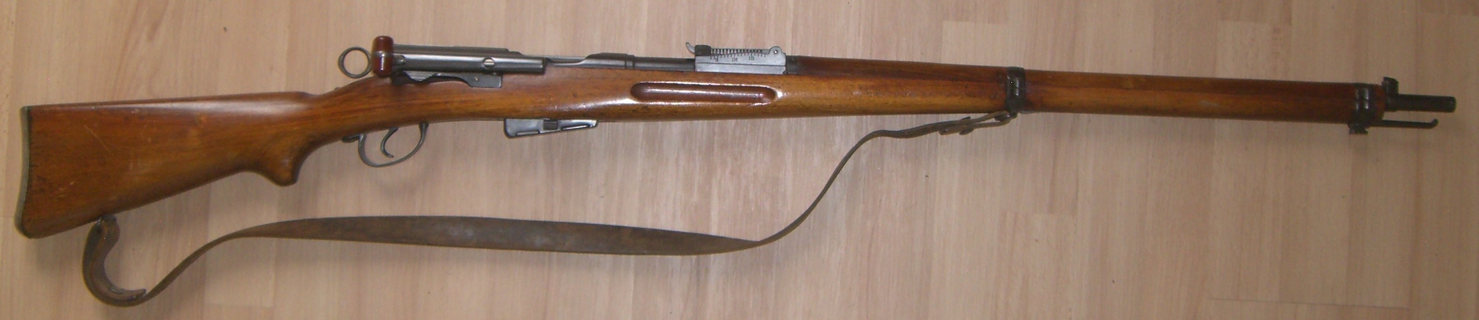 Fusil d'infanterie Schmidt-Rubin 96/11 et 1911
