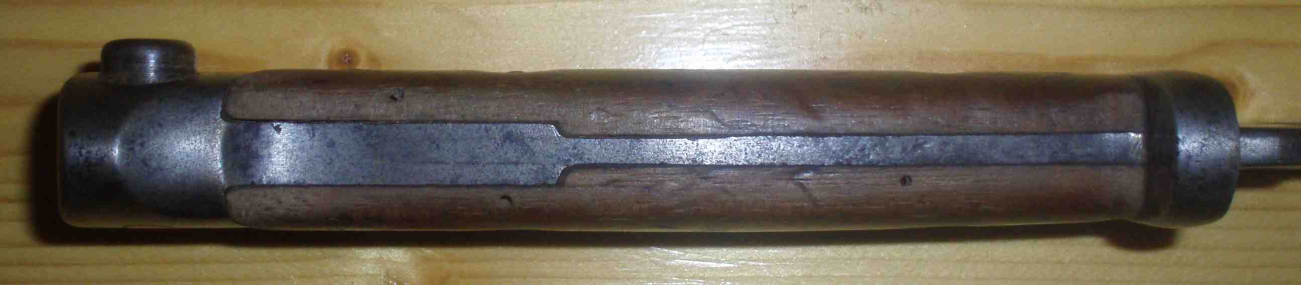 Mle 1884-98 1er type, gouttire longue