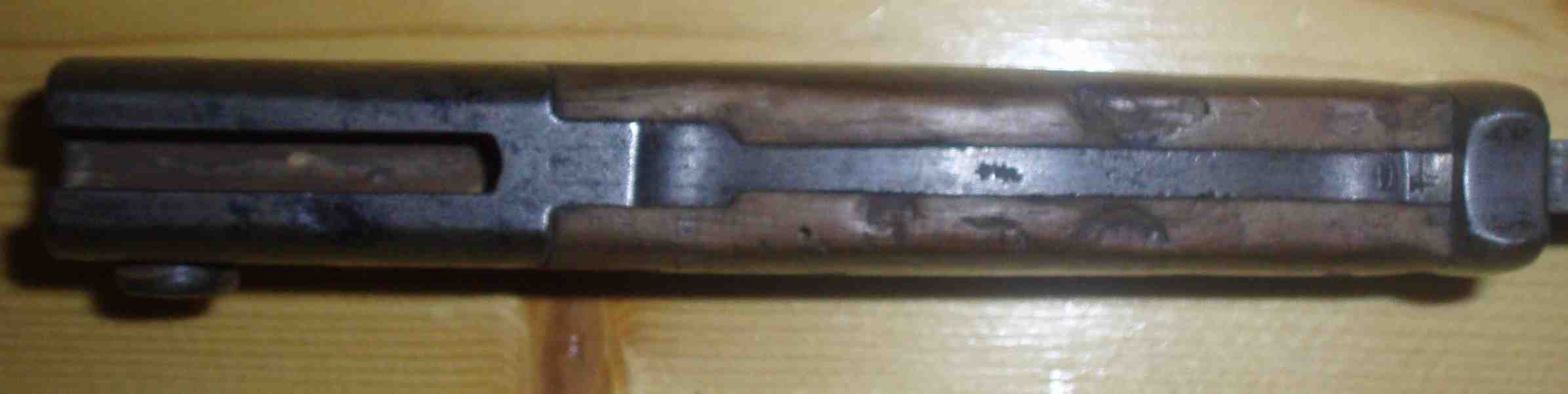 Mle 1884-98 1er type, gouttire longue