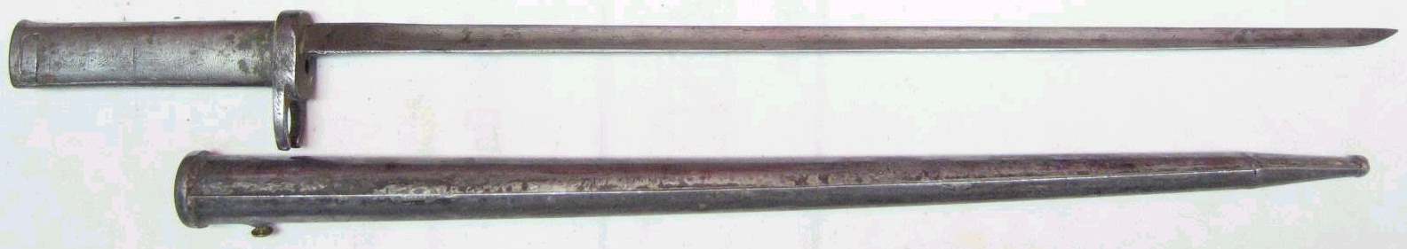 Ersatz à poignée lisse et lame de baïonnette à douille
