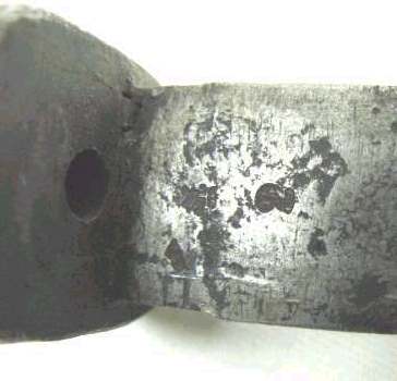 Ersatz  poigne lisse et lame de baonnette  douille