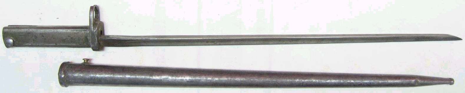 Ersatz à poignée lisse et lame de baïonnette à douille
