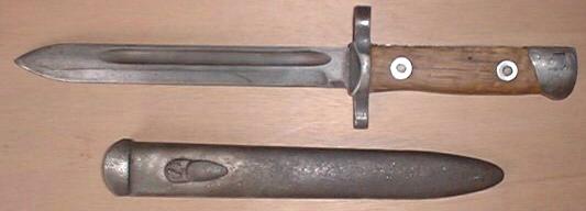 Mle 1891-38 lame fixe